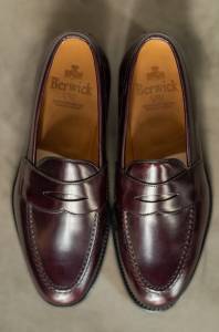 Loafersy męskie Berwick 9628-K9 - Zack Roman