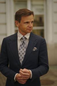 BESTSELLER Navy blue linen jacket