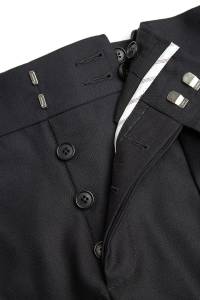 Smoking London czarny wełniany jedwabny - Zack Roman