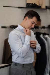 Koszula OCBD cienki prążek