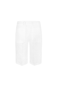 Szorty lniane białe - Zack Roman