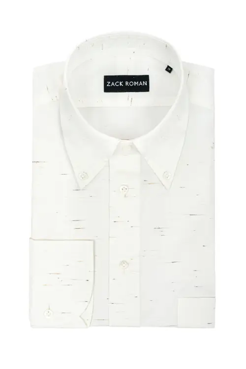 Koszula button down Piksel bawełniana - Zack Roman