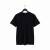 T-shirt Zack, bawełniany, czarny - na wieszaku