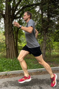 T-shirt Icefeel merino eukaliptus szary melanż - Zack Roman