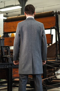 Płaszcz Dyplomatka ambasador szara wełniana - Zack Roman