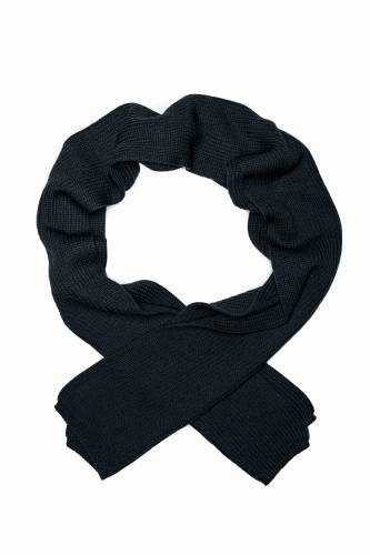 Szalik z wełny merino, zielony