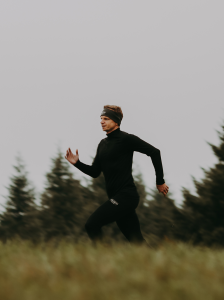 Longsleeve sportowy merino czarny 195g - Zack Roman