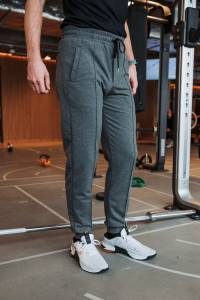 Spodnie dresowe Tony szare bawełna organiczna - Zack Roman