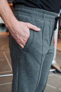 Spodnie dresowe Tony szare bawełna organiczna - Zack Roman