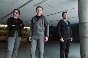 Bluza dresowa Tony czarna bawełna organiczna - Zack Roman