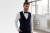 Kamizelka Gatsby granatowa - Zack Roman