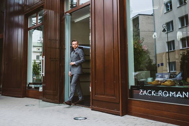 Zack Roman boutique interior
